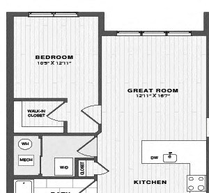 New luxury apartments floor plan New Main Line apartments